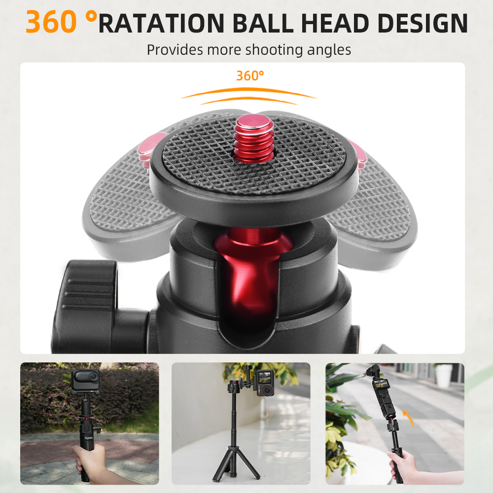 Flymile Extension Pole Tripod  - Photography Grip Insta360 X5 บทวิจารณ์และราคา