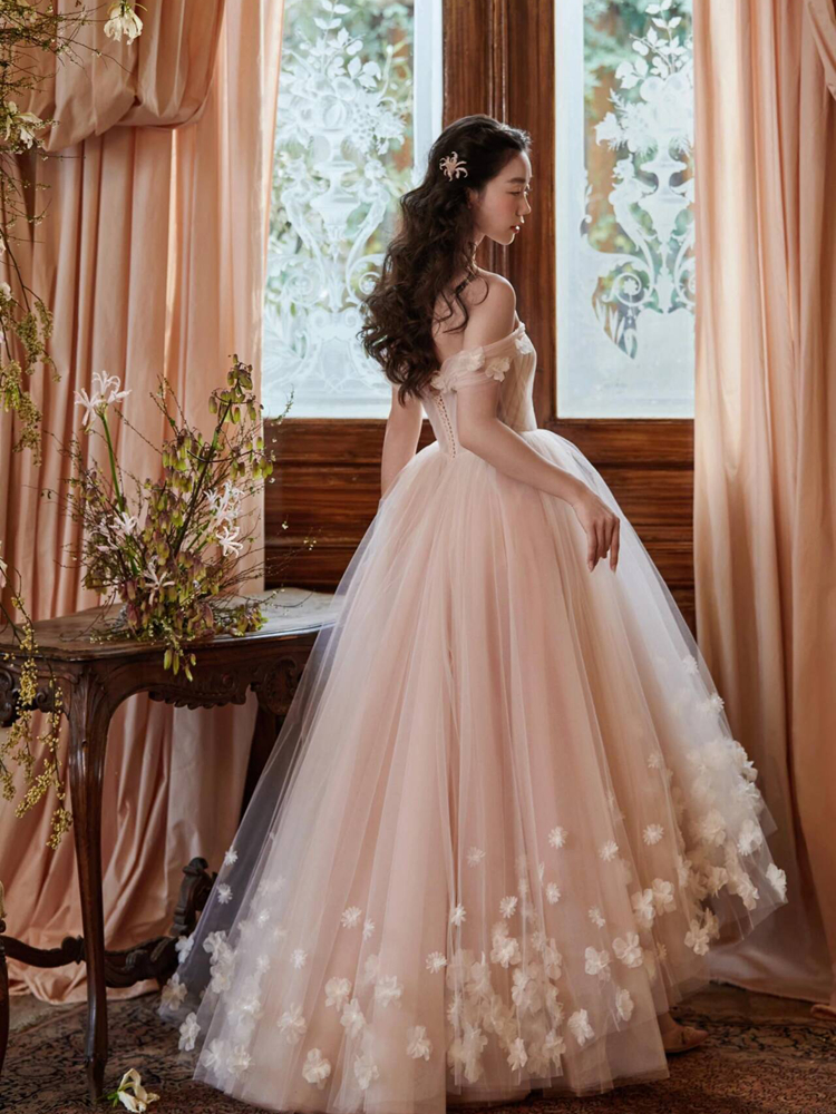 Light Wedding Dress Pink One-S - Photography Wedding บทวิจารณ์และราคา