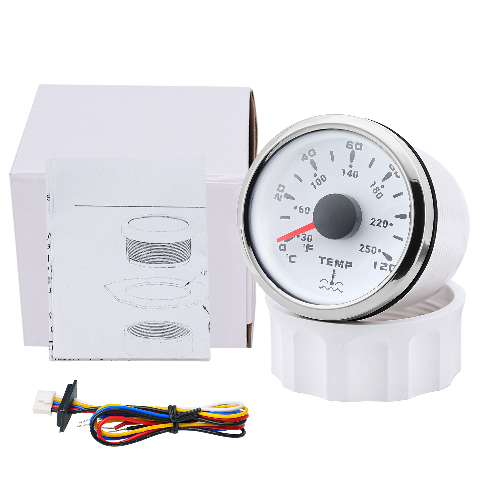Waterproof 52mm Water Temperat - Light Meter Incident บทวิจารณ์และราคา