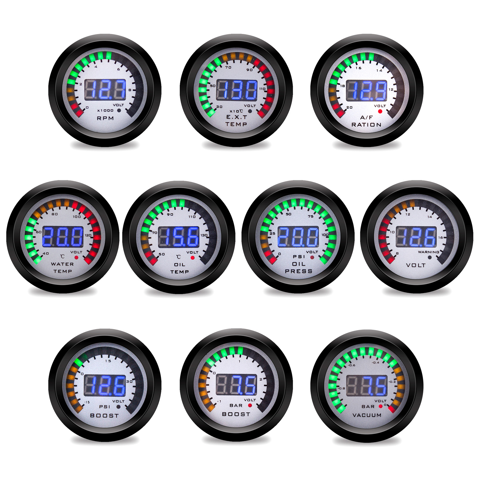 52MM Digital LED Boost EXT Exh - Light Meter Incident บทวิจารณ์และราคา
