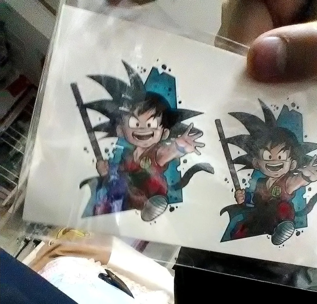 Dragon Ball tattoo stickers -  - Photography Anime บทวิจารณ์และราคา