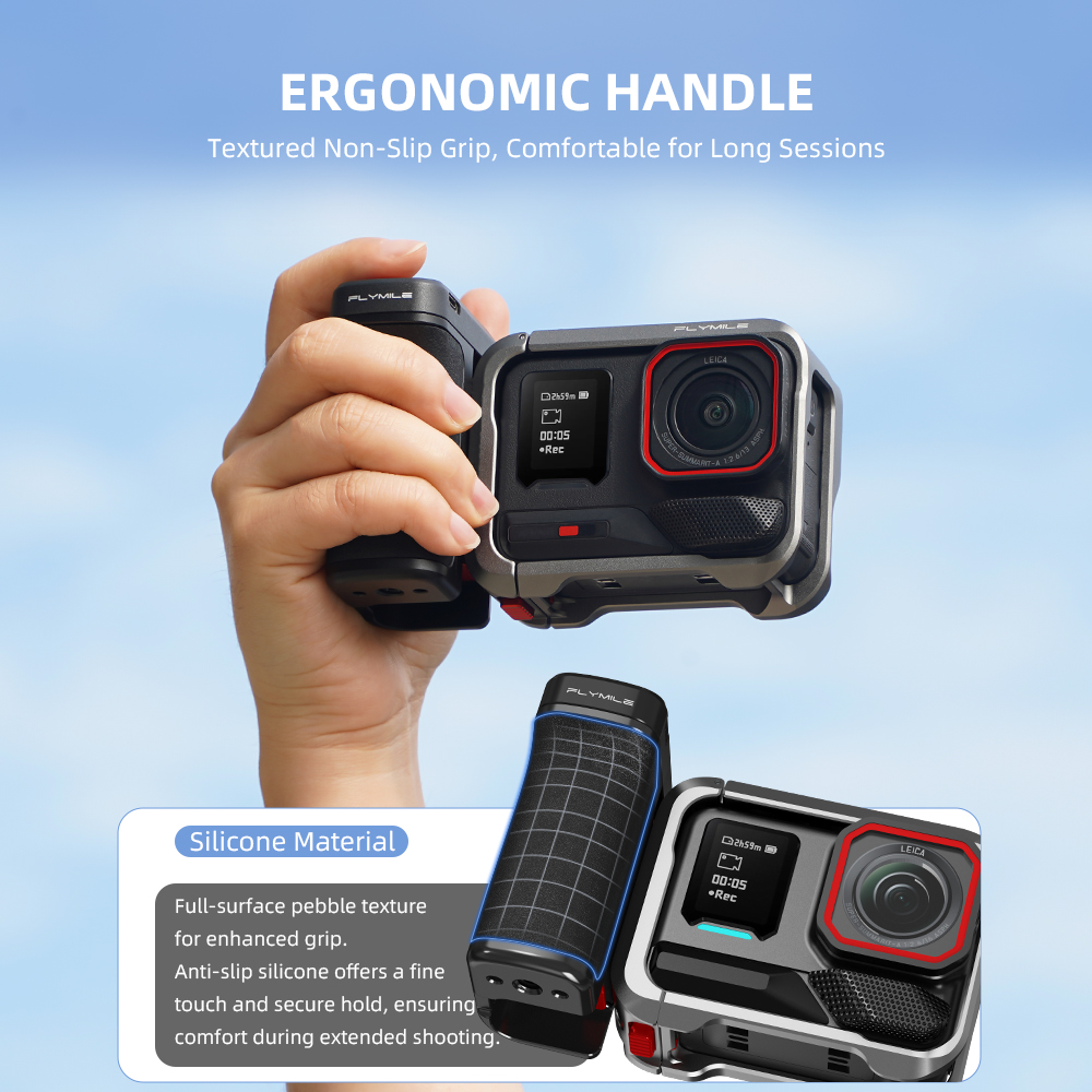 Flymile 50M Bluetooth Grip Han - Photography Grip Insta360 X5 บทวิจารณ์และราคา