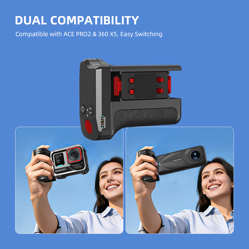 Flymile 50M Bluetooth Grip Han - Photography Grip Insta360 X5 บทวิจารณ์และราคา