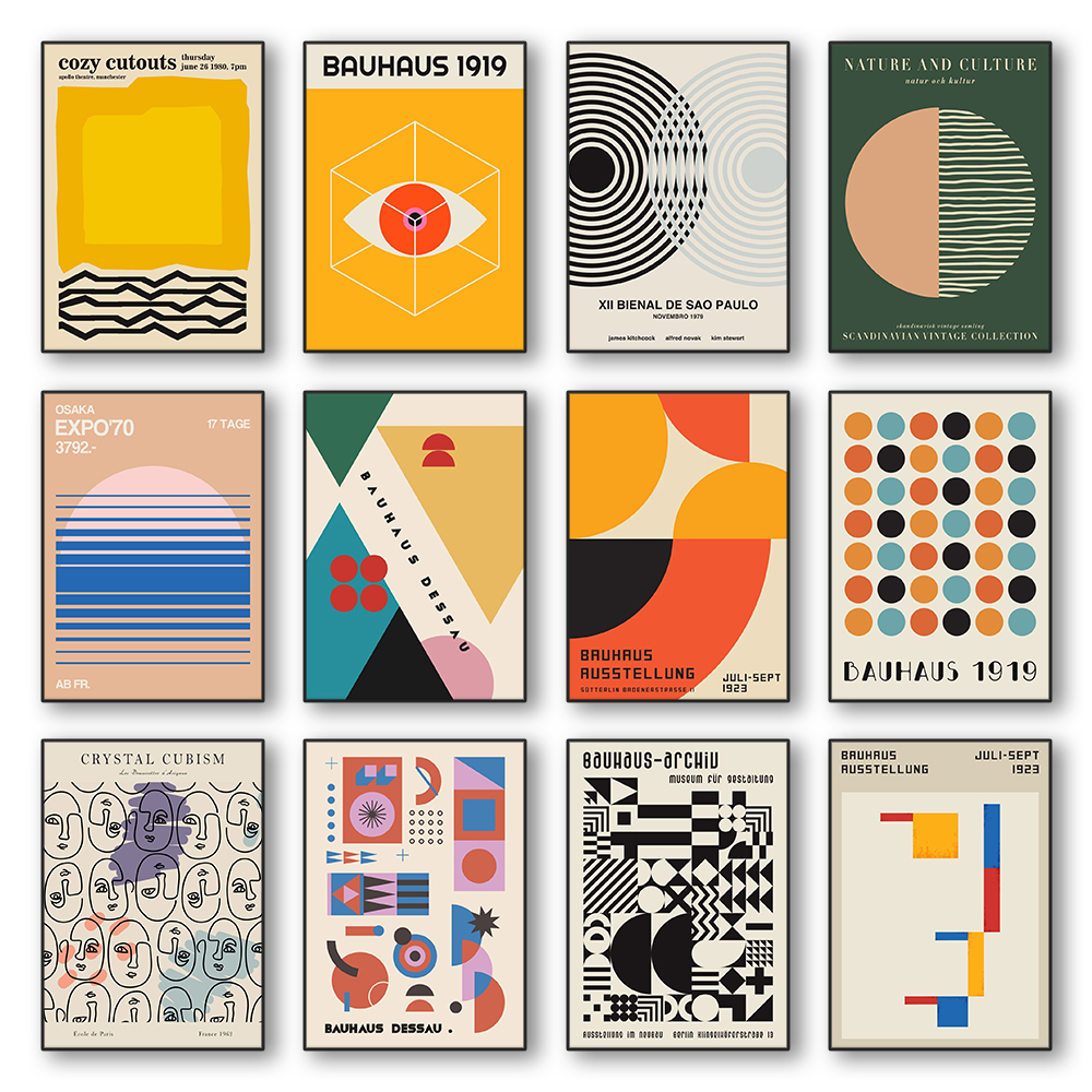 Modern Abstract Bauhaus Archit - Photography Pose บทวิจารณ์และราคา