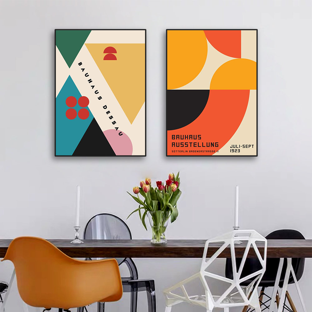 Modern Abstract Bauhaus Archit - Photography Pose บทวิจารณ์และราคา