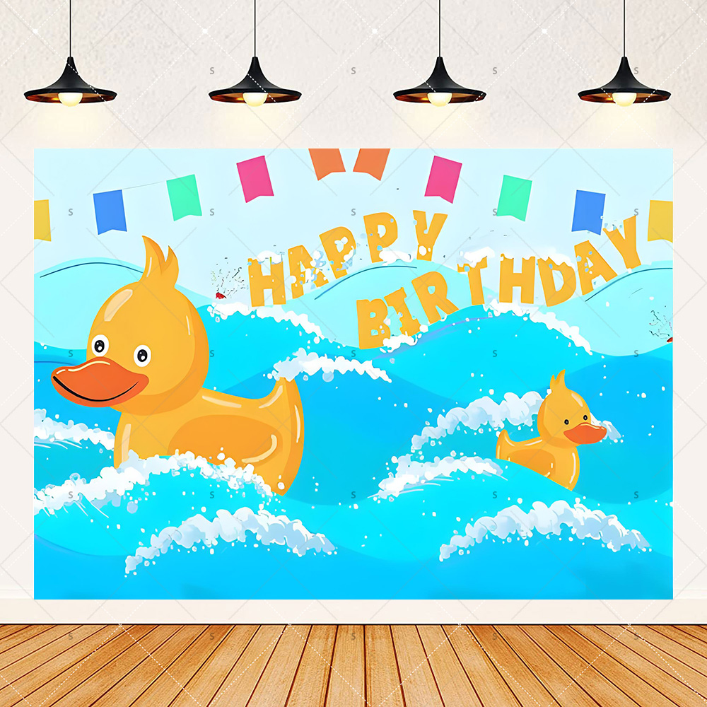 Cartoon Yellow Duck Theme Birt - Photography Duck บทวิจารณ์และราคา
