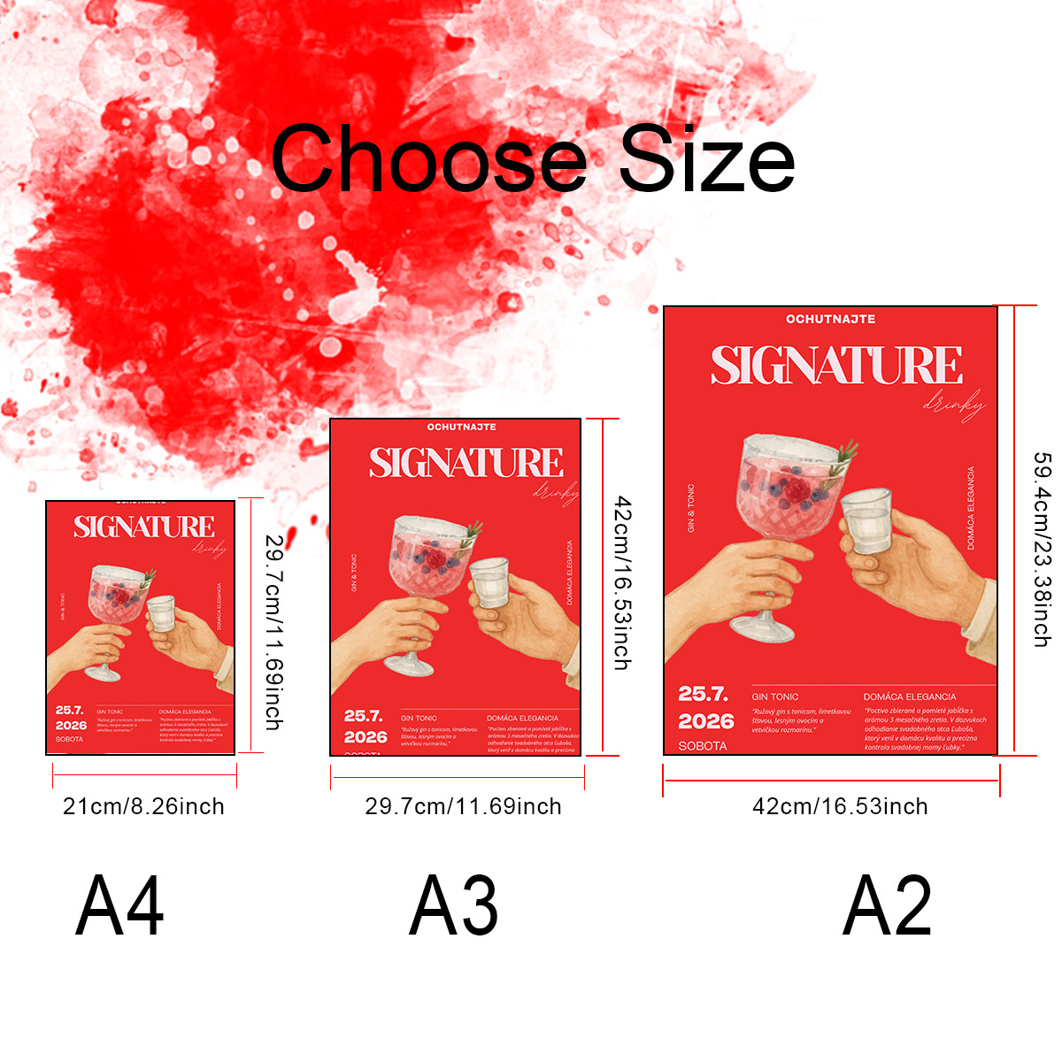 Custom Photo Advertising Poste - Photography Object บทวิจารณ์และราคา