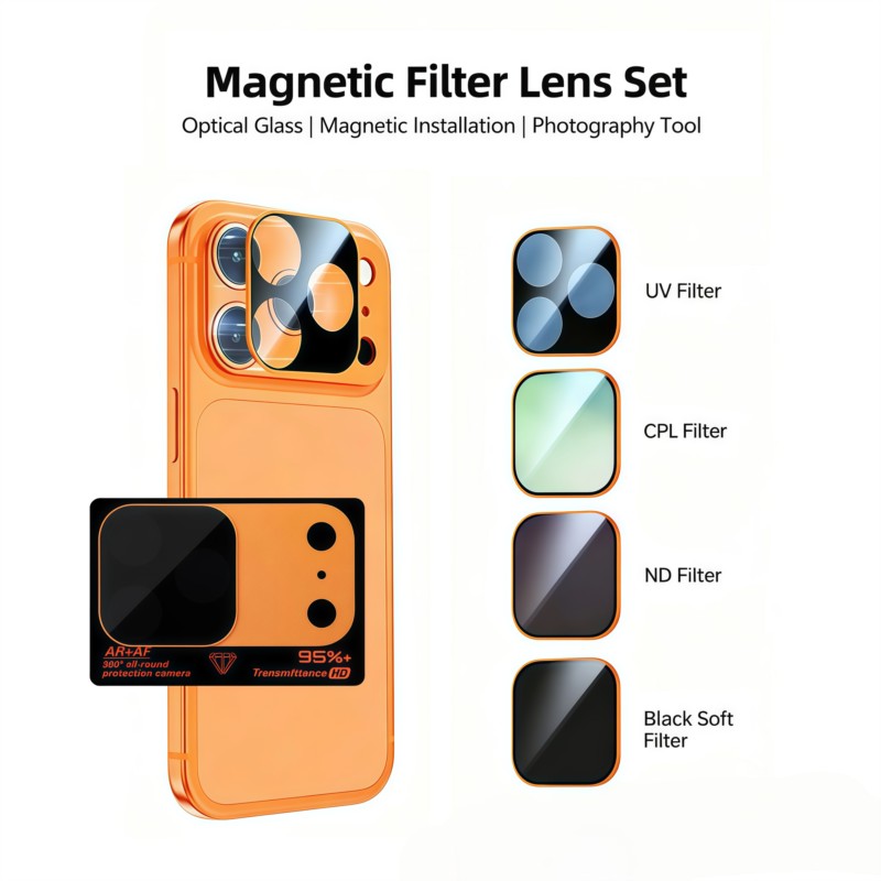 For Magnetic phone lens film f - Nd Filter Set บทวิจารณ์และราคา