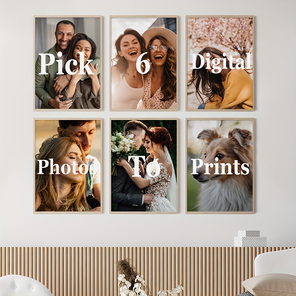 6pcs/set Custom Canvas Prints  - Photography Object บทวิจารณ์และราคา