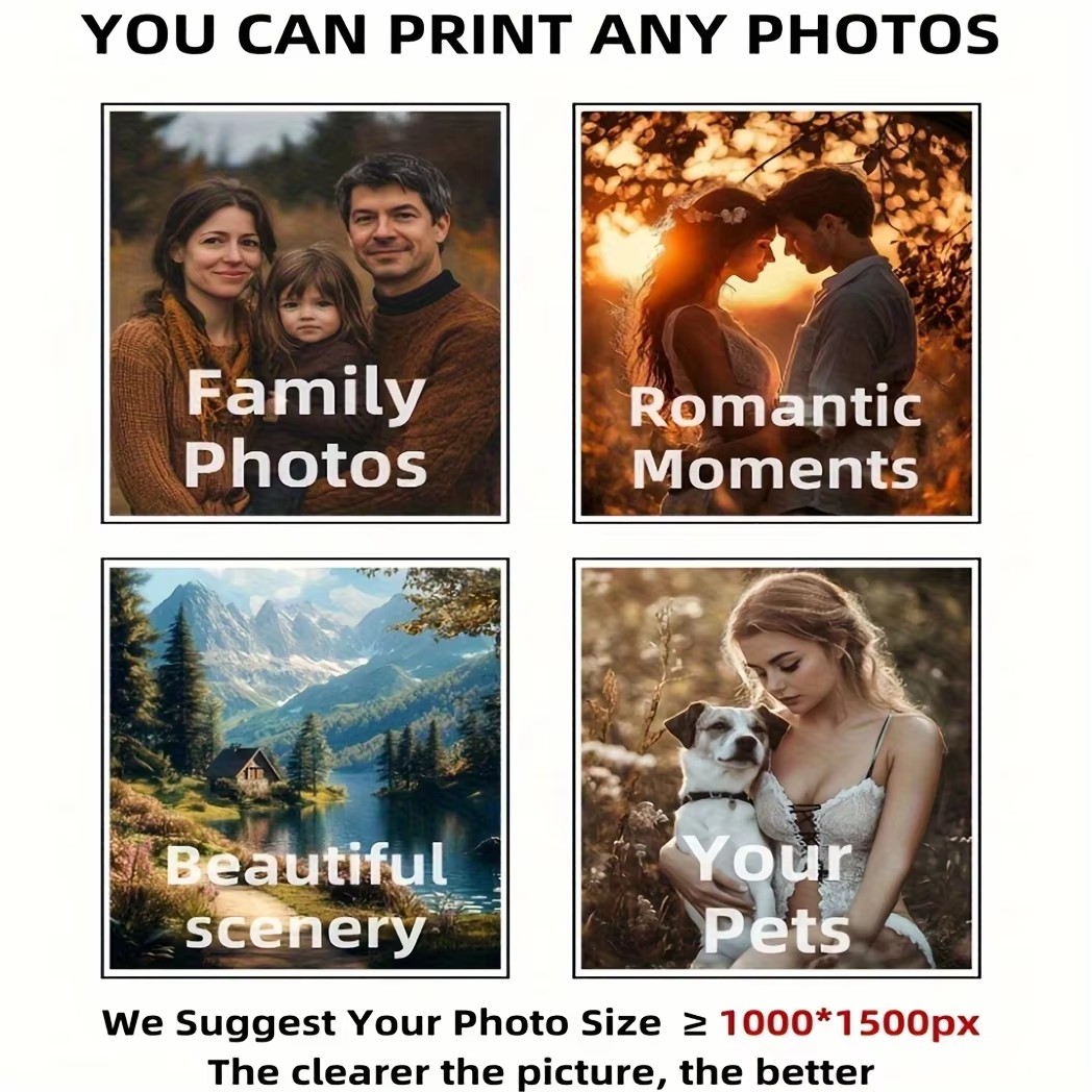 6pcs/set Custom Canvas Prints  - Photography Object บทวิจารณ์และราคา
