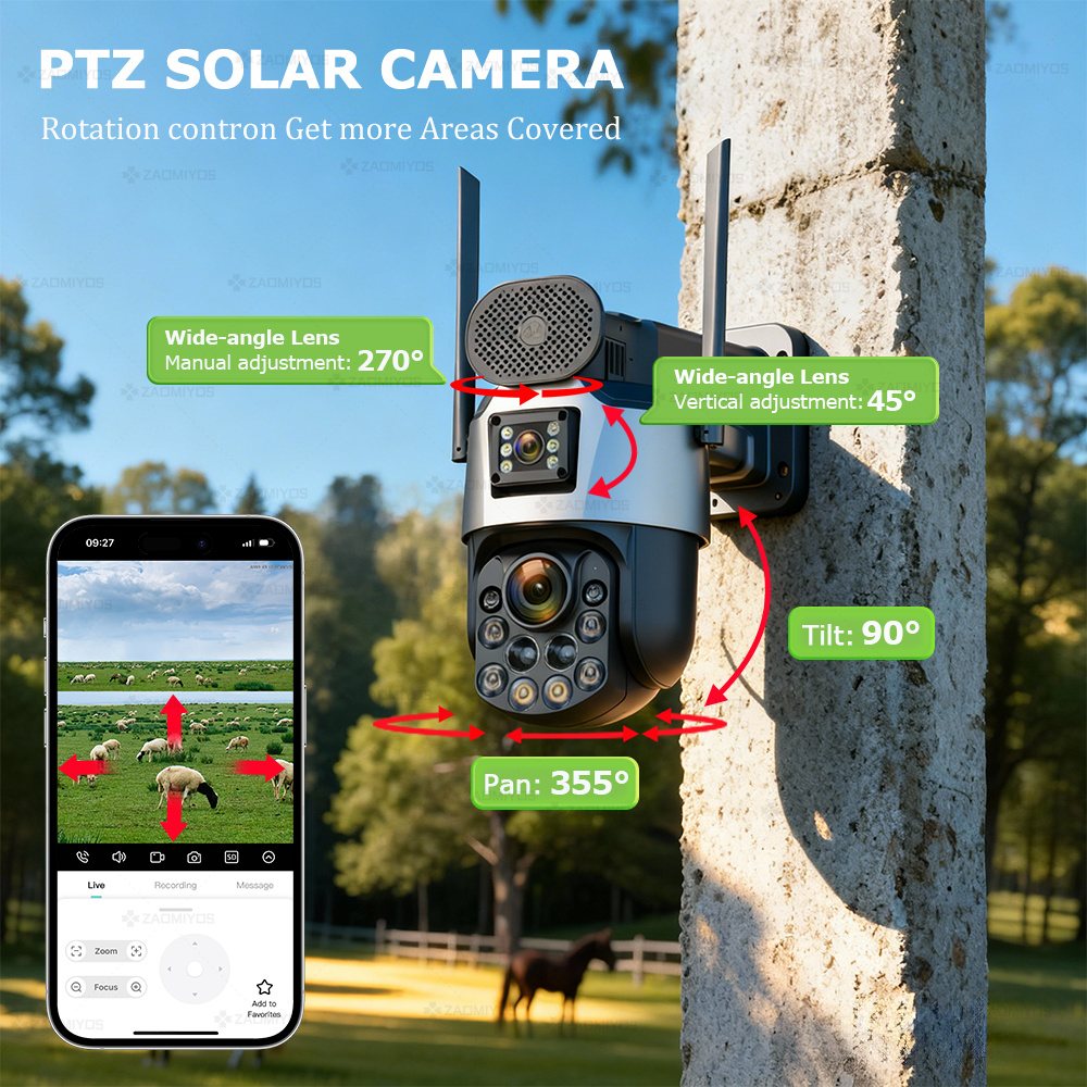 Dual Lens Home Outdoor Surveil - Photography Term บทวิจารณ์และราคา