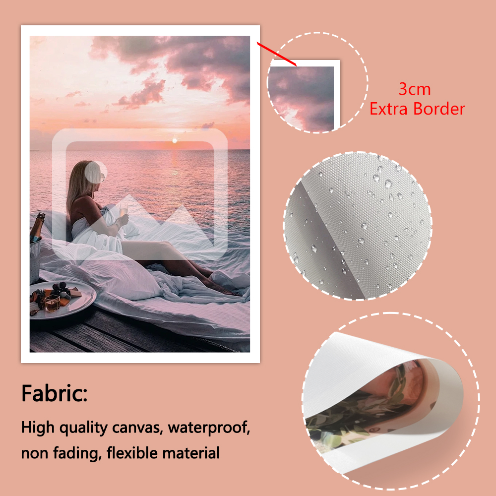 1 customized photo canvas, opt - Photography Pose บทวิจารณ์และราคา