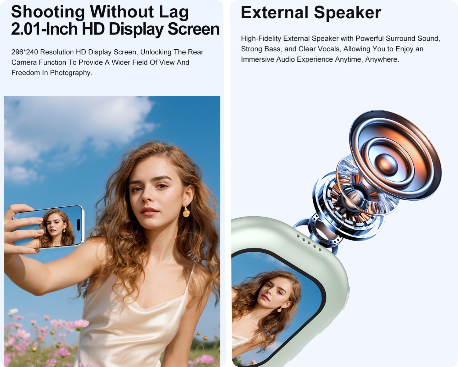 Wireless Mini Magnetic Selfie  - Photography Camera บทวิจารณ์และราคา