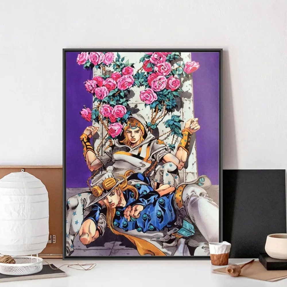 Modern Unframed Funny Anime Po - Photography Pose บทวิจารณ์และราคา