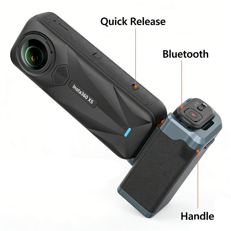 For Insta360 X5 Bluetooth Remo - Photography Grip Insta360 X5 บทวิจารณ์และราคา